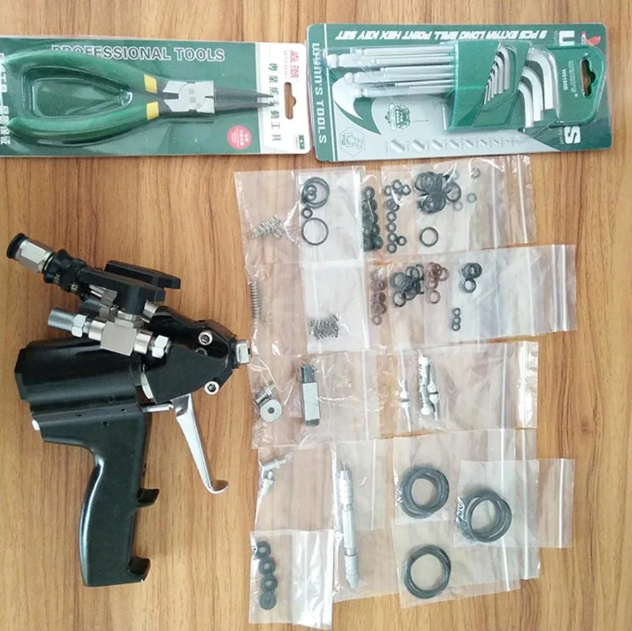 High Pressure Polyurethane Air Spray Gun P2 and Gun Parts Mixing Chamber Nozzle for Sale