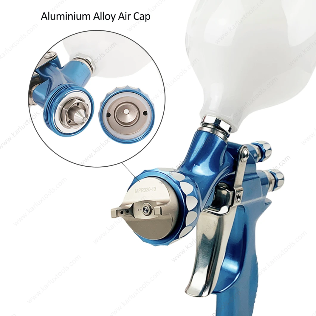 Gravity Feed Type Air Spray Gun HVLP Paint Sprayer Pneumatic Spray Gun