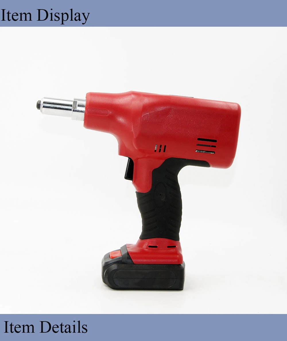 Lithium Battery Nail Gun 16.8V Li-ion Air Cordless Nailer