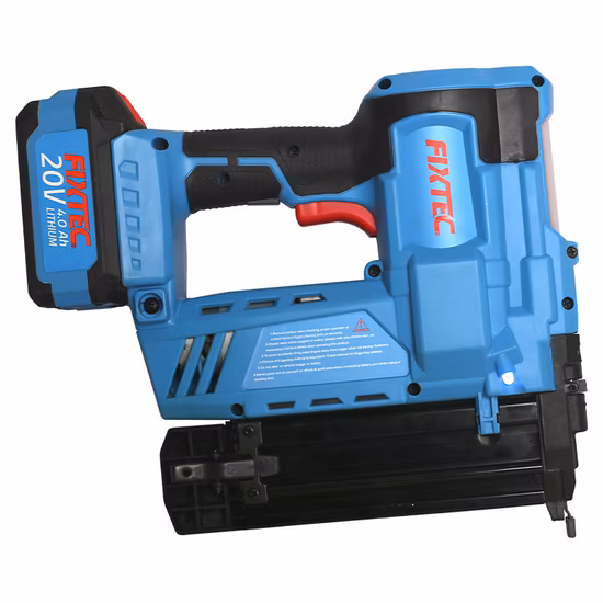 Pregador sem fio Fixtec 18 Gauge 2 polegadas 20V grampeador sem fio Air Nailer